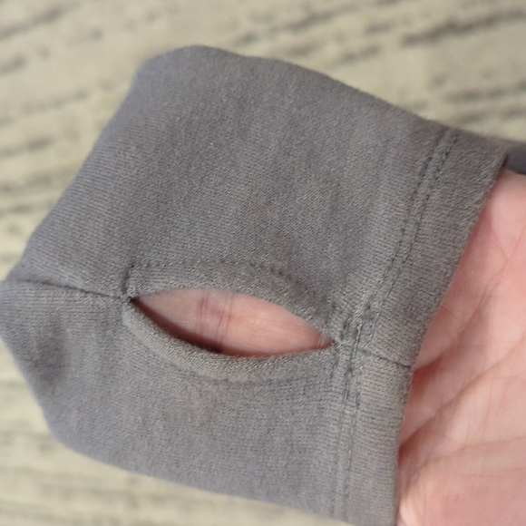 Mono B grey open cardigan with pockets - Picture 4 of 8